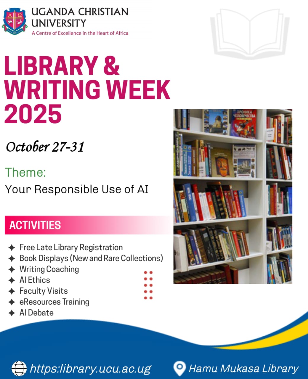 UCU Hamu Mukasa Library Week